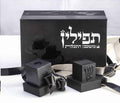 Tefillin made of thin animal skin “Noi” – black strips on both sides