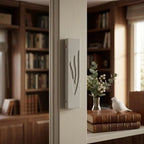 מזוזה בטון פולימר אפור 'ש' |12 ס"מ