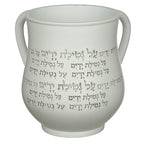 נטלה מהודרת בטון פולימר אפור בהיר