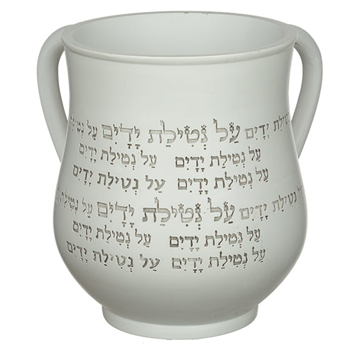 נטלה מהודרת בטון פולימר אפור בהיר