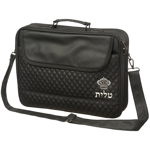 תיק מזוודה מפואר לטלית תפילין דגם כתר