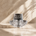 Elegant crystal Kiddush cup “frosted glass”