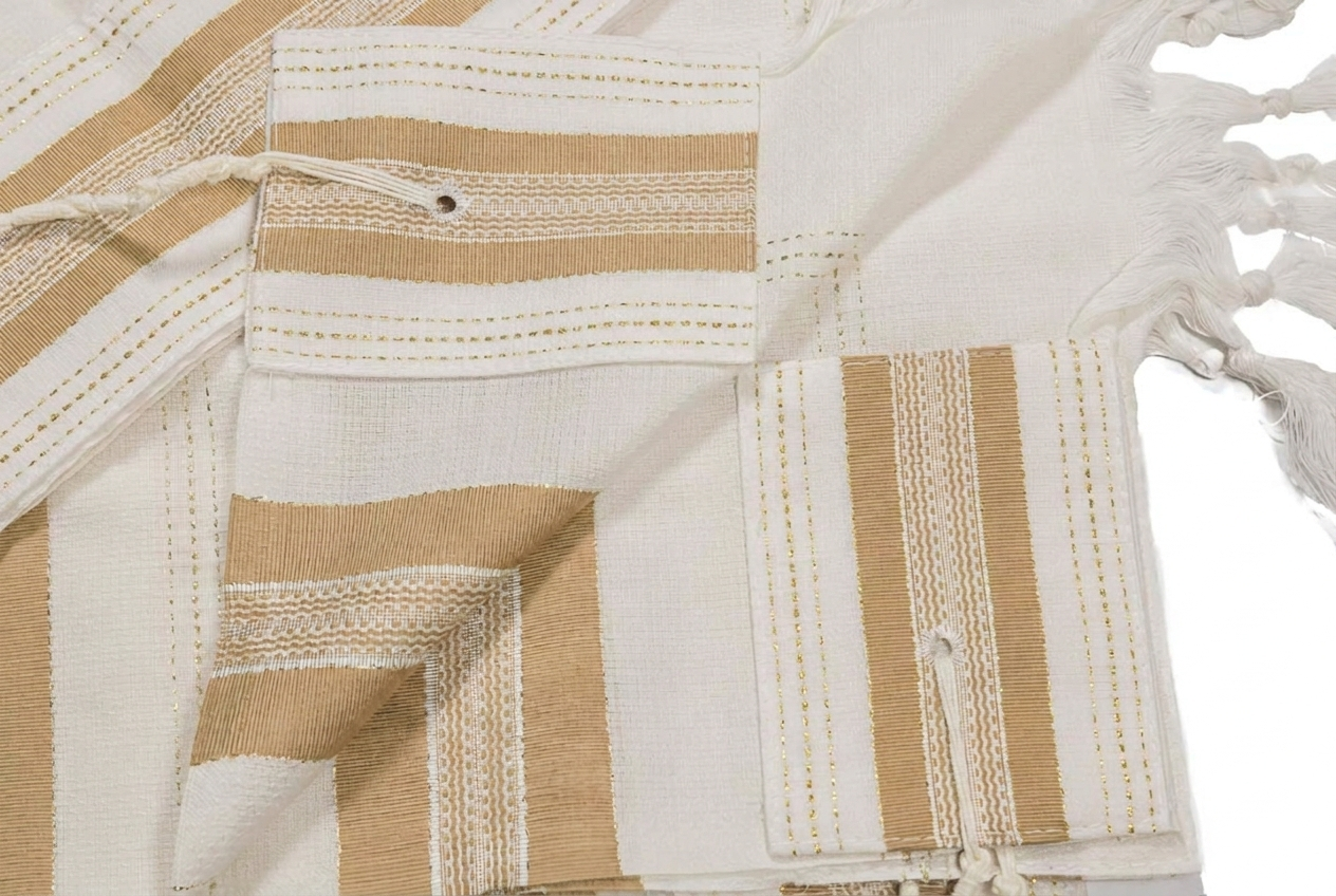 Tallit Beit Yosef – Light Luxury (100% wool) – Elegant