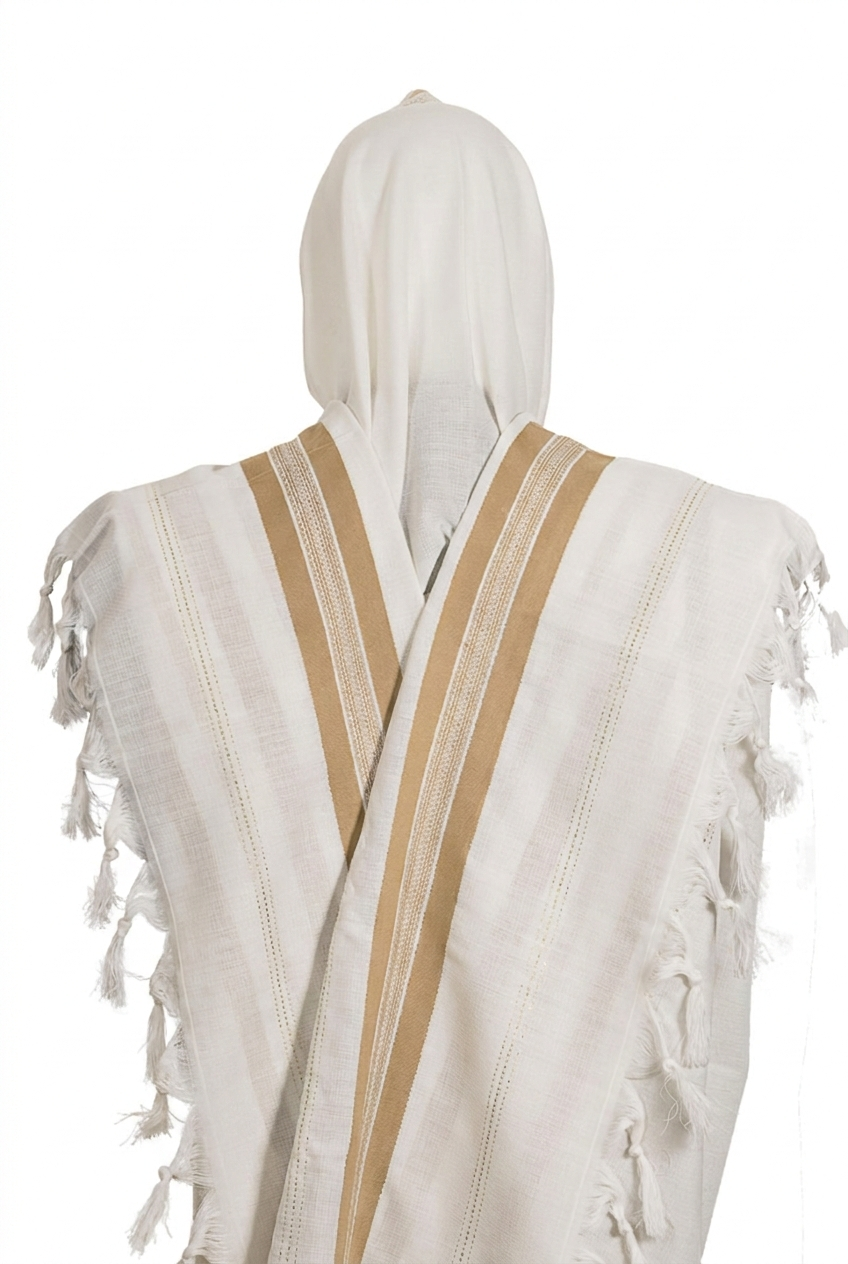 Tallit Beit Yosef – Light Luxury (100% wool) – Elegant