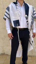 טלית צמר פרימיום דגם חושן הוד