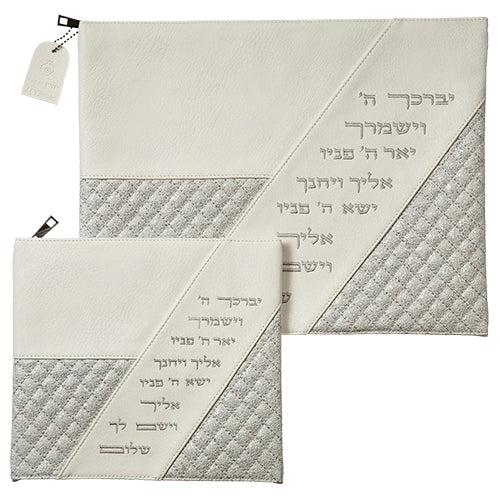 סט טלית תפילין דמוי עור יברכך