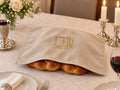 Elegant crystal Kiddush cup “frosted glass”