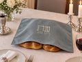 Elegant crystal Kiddush cup “frosted glass”