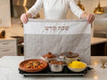 Elegant crystal Kiddush cup “frosted glass”