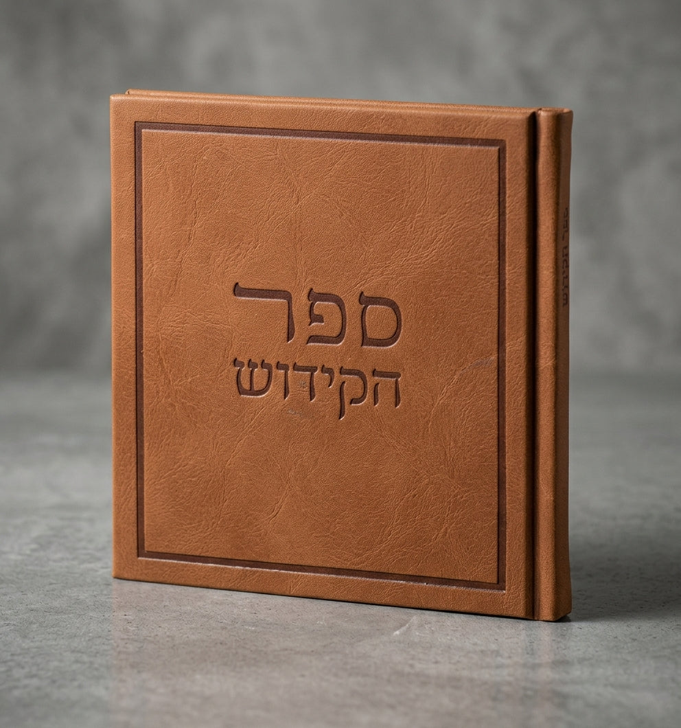 ספר הקידוש דגם משי⁩