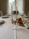 Elegant crystal Kiddush cup “frosted glass”